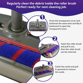 WarmWink Swivel Cordless Sweeper captures pet hair and dust with gentle motion.
