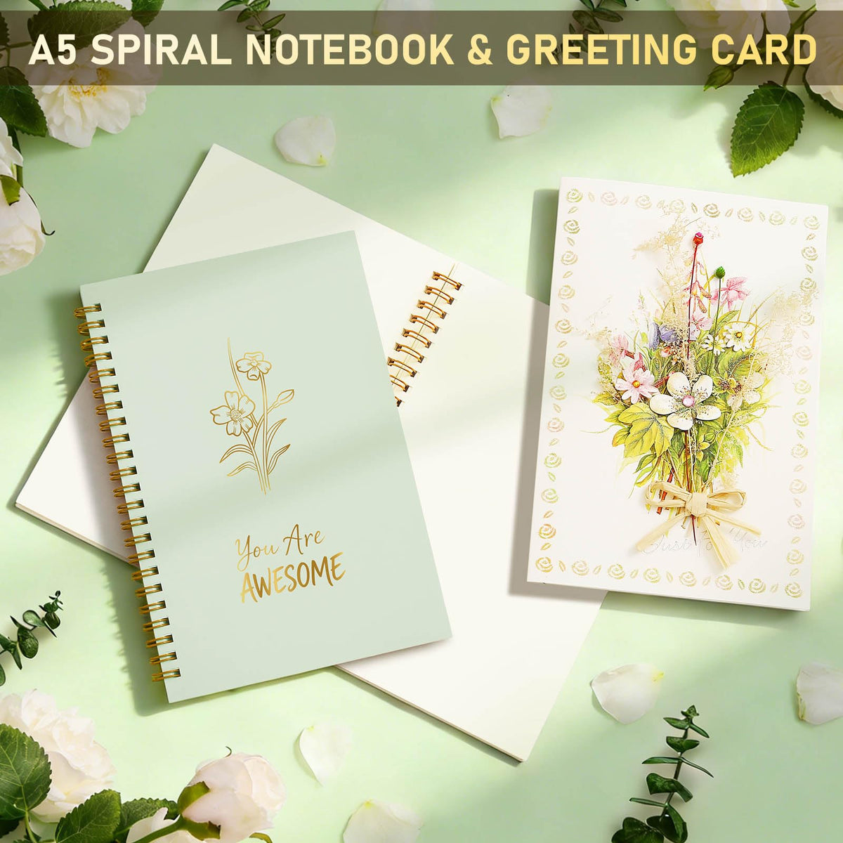 Wasocol inspirational notebook: daily prompts for reflection
