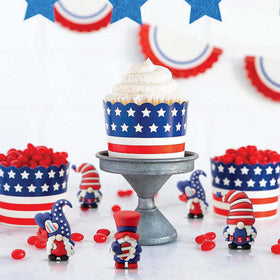 Watayo outdoor gnomes add color to patios and gardens.
