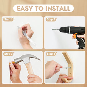 Watbeyoz minimalist hooks suit entryways; organize keys, scarves, towels.