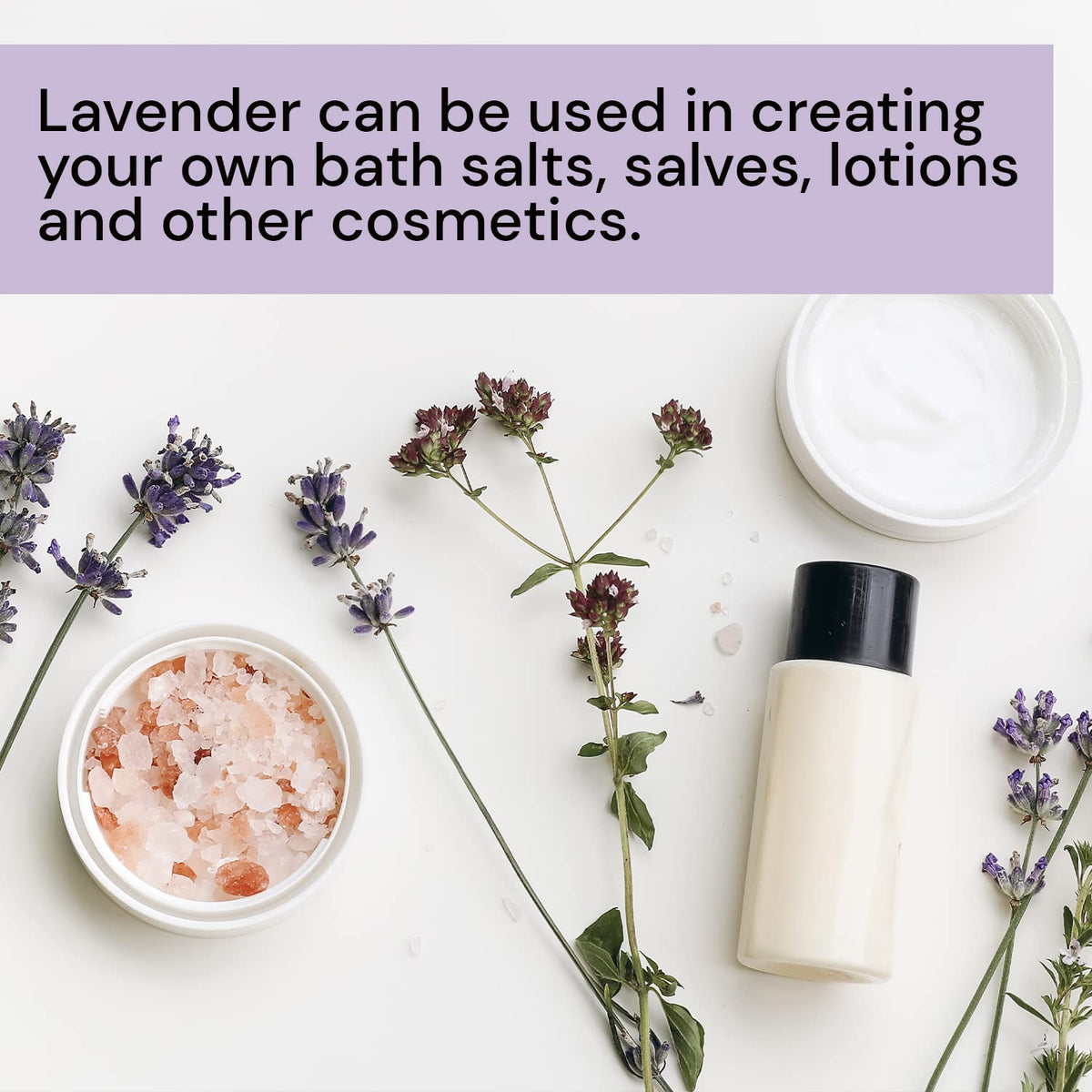 Waterglider International lavender flowers add fresh notes to baked goods.
