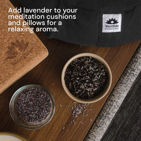 Waterglider International organic lavender flowers in dried form for teas and infusions.