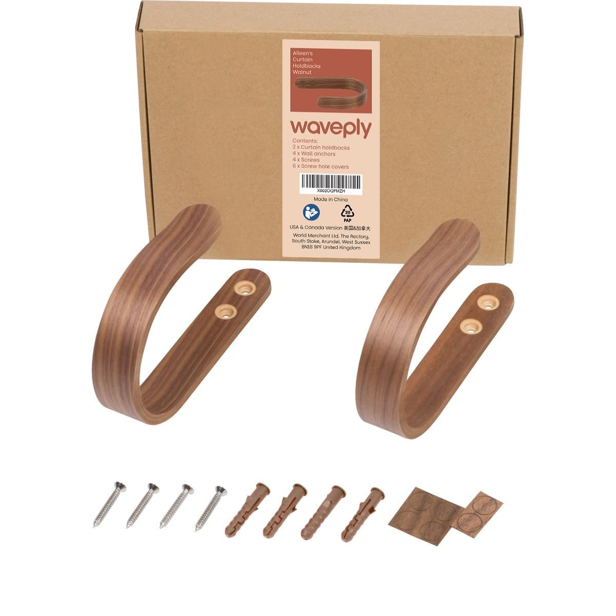 Waveply birch plywood core delivers durability with a natural wood look.