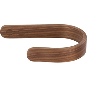 Waveply walnut veneer detail highlights natural grain and refined finish.