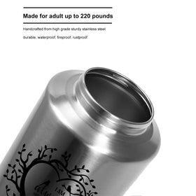 WAVITA cremation urn dimensions 9.3 by 5.8 inches for adult remains