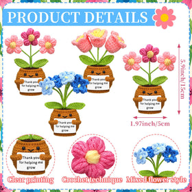 Wavwavw bell orchid doll brightens desks and shelves
