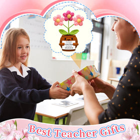 Wavwavw desk decor end of year gift using puff flowers