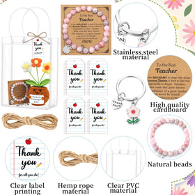 Wavwavw flower keychain, stainless steel, durable daily use.