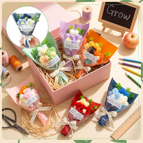 Wavwavw handmade crochet flowers for teachers, thoughtful end-of-year keepsake.