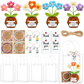 Wavwavw puff flower ornament for classroom decor and gifts.