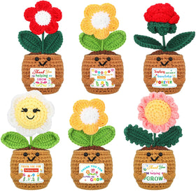 Wavwavw sunflower crochet flower for teacher gifts and classroom decor