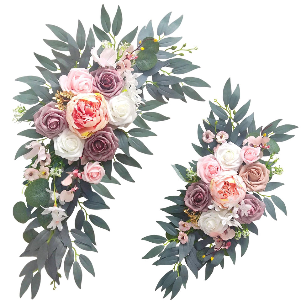 WAYNHUI large rose wedding arch flowers for a lush backdrop