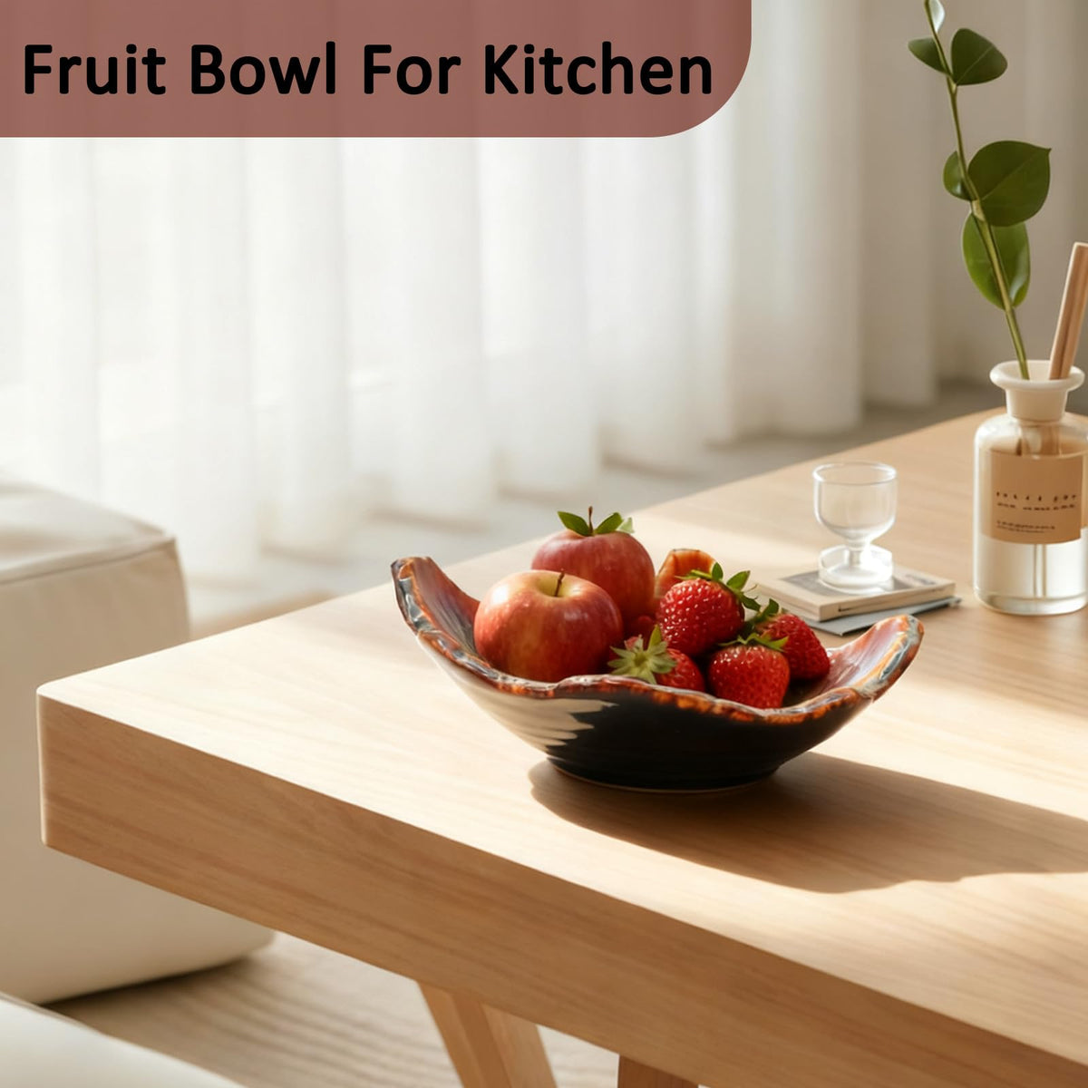 WBXZIXN dishwasher-safe glaze allows easy cleaning and low-maintenance use.