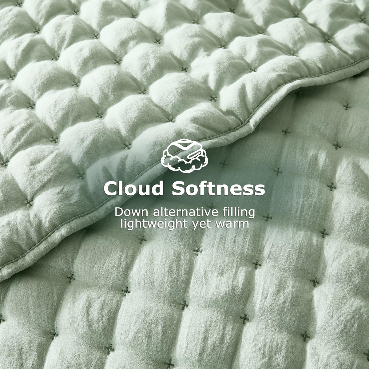 WDCOZY 150gsm down alternative filling offers cloud like warmth