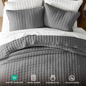 WDCOZY bedroom setup showing elegant drape and all-season versatility
