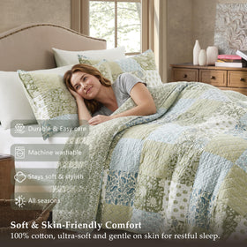 WDCOZY 100% cotton fabric feels soft and breathable