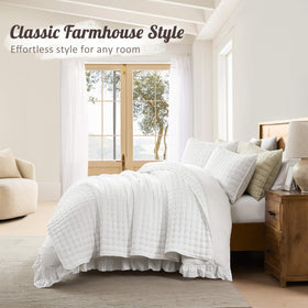 WDCOZY easy-care design cleans easily; machine wash cold, tumble dry low