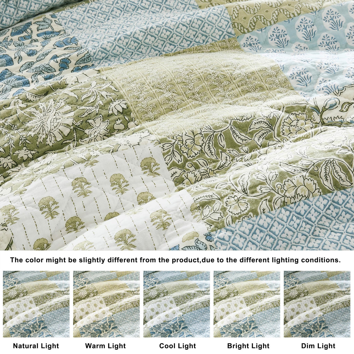 WDCOZY pillow shams included to complete the 2-piece set.
