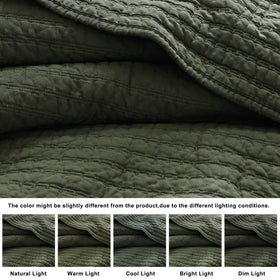 WDCOZY lightweight coverlet on bed adds breathable warmth