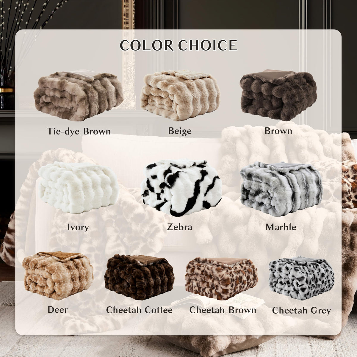 WDCOZY machine-washable design preserves softness and color.