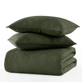 WDCOZY machine-washable cotton quilt promotes easy care.
