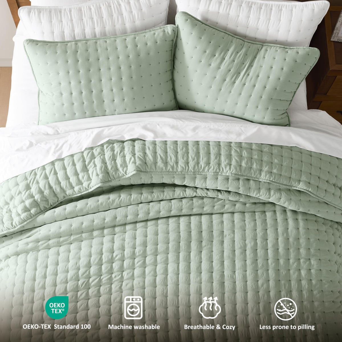 WDCOZY OEKO-TEX 100 certified fabrics for peace of mind
