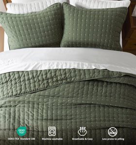 WDCOZY 3-piece set sized for Cal King