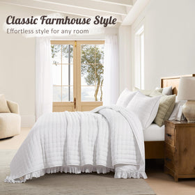 WDCOZY White Cloud Quilt texture with brushed finish for breathable comfort.