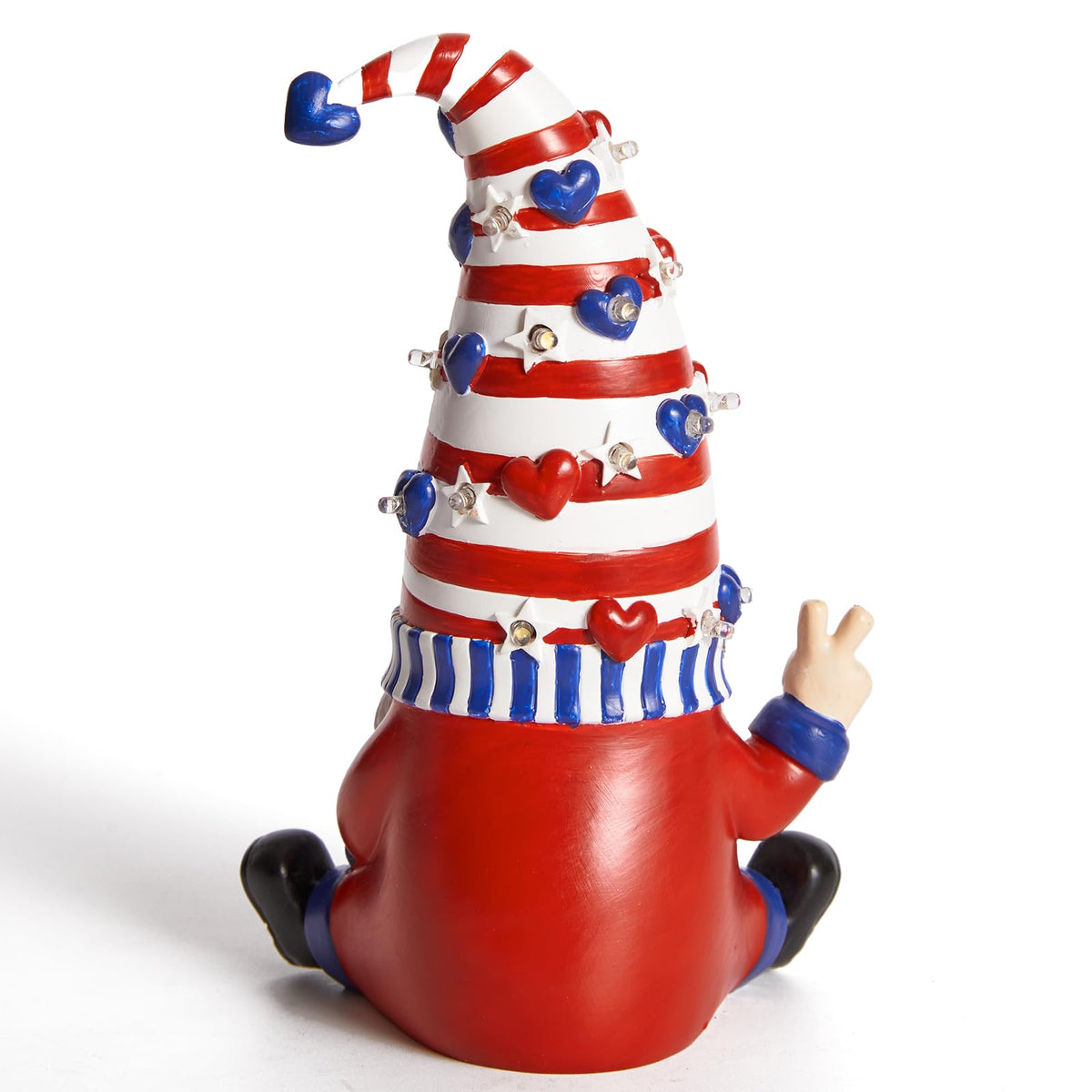 WDS WONDROUS gift-ready gnome for 4th of July celebrations.