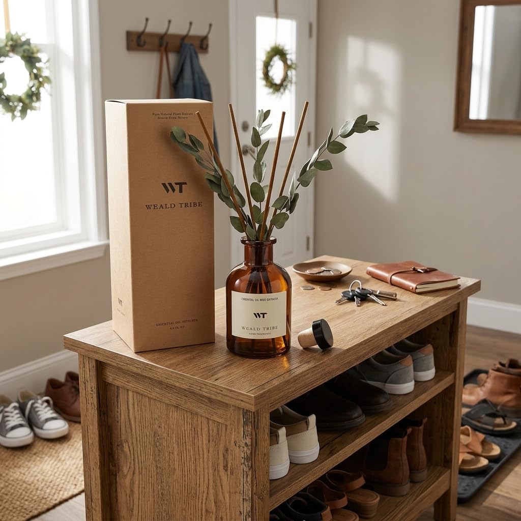 WEALD TRIBE brown diffuser sticks for steady, long-lasting fragrance diffusion