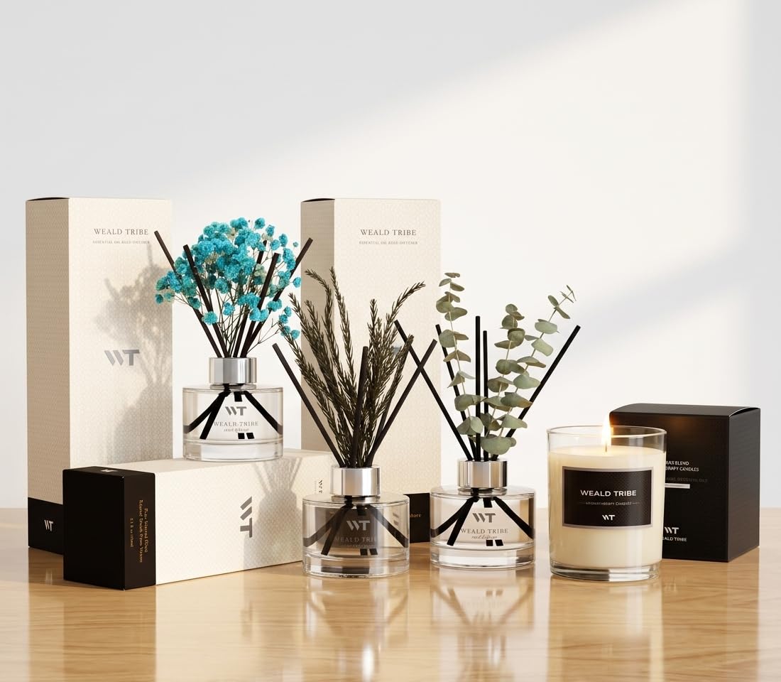 WEALD TRIBE decorative bouquet adds natural flair to shelves