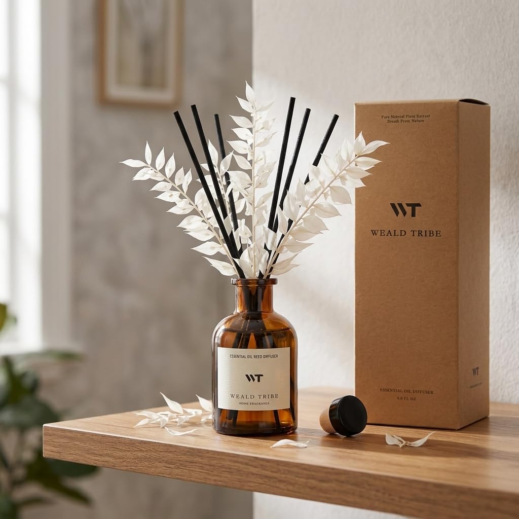 WEALD TRIBE premium diffuser packaging box suitable for gifting