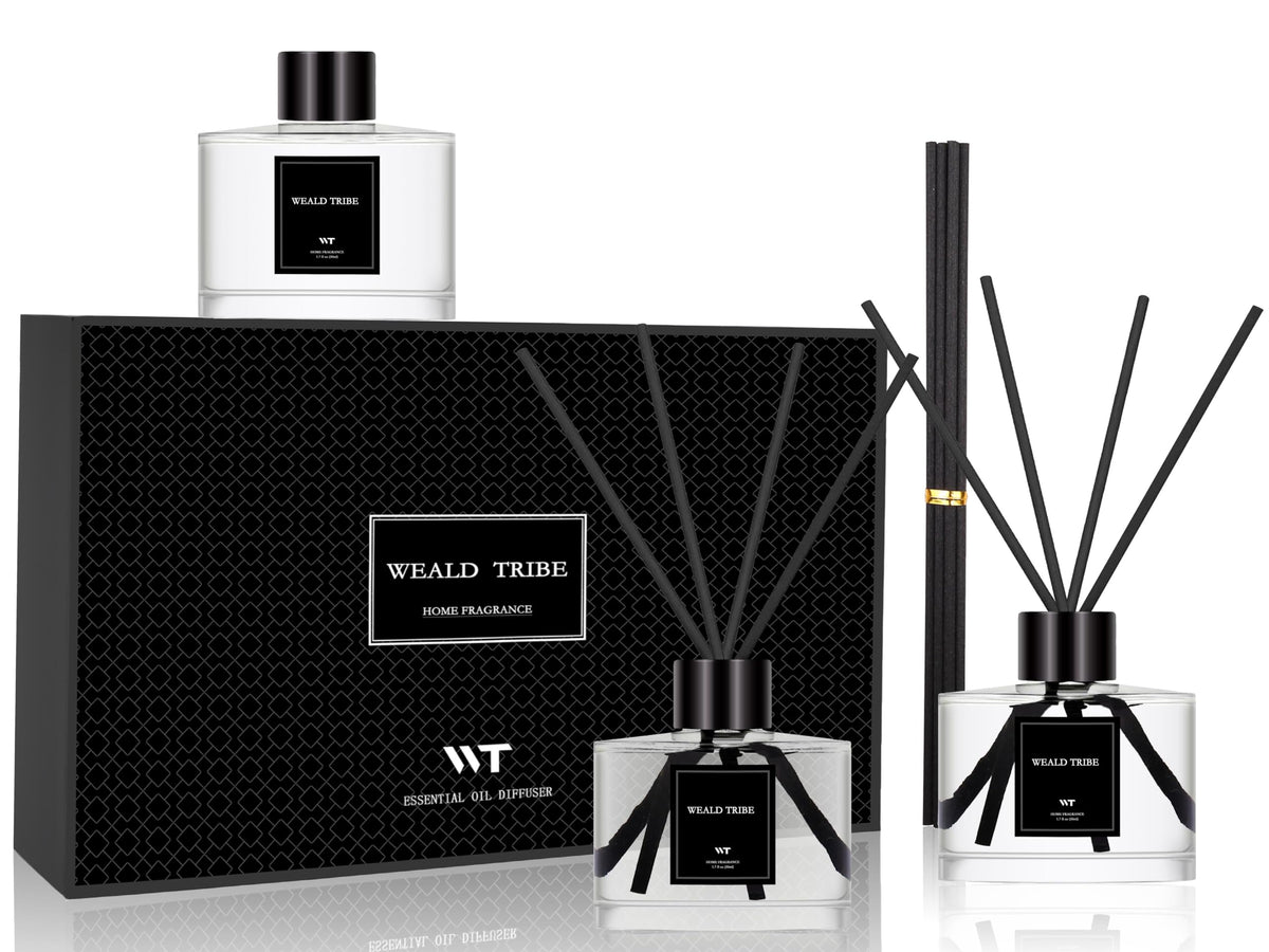 WEALD TRIBE Ocean reed diffuser creates a beachy sea breeze ambiance