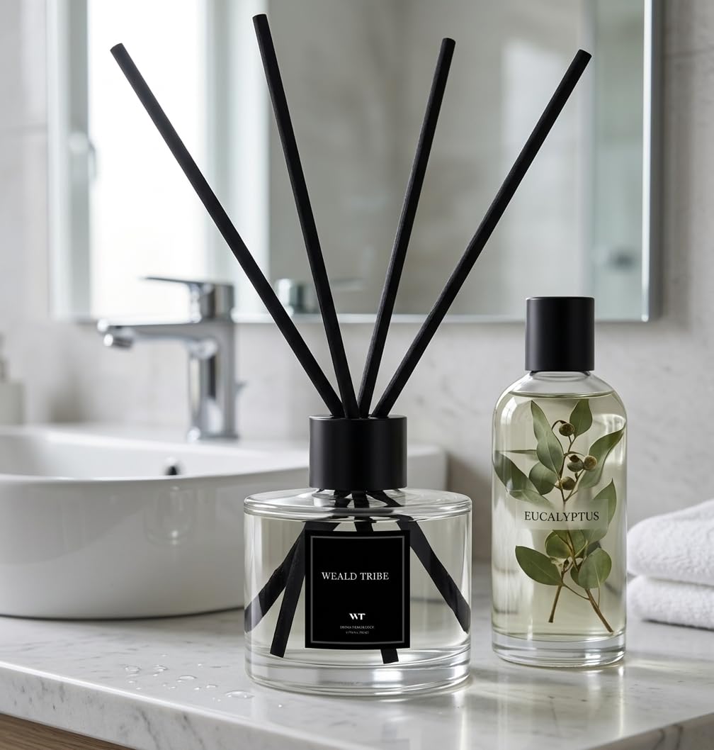 WEALD TRIBE luxury gift reed diffuser box for decor