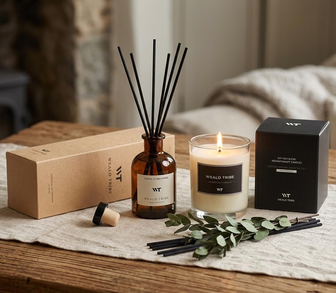 WEALD TRIBE room decor diffuser enhances any bathroom, bedroom, or office