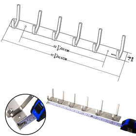 WEBI space-saving rack fits entryways, bathrooms, and hallways