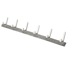 WEBI wall-mounted rack brackets show sturdy installation for towels