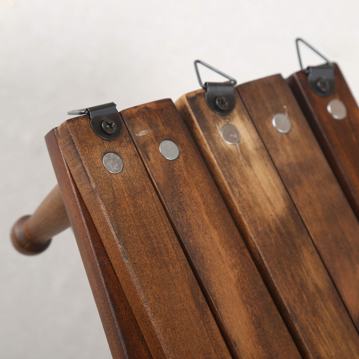 WEBI accordion design expands to fit larger entryways while keeping items reachable.