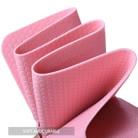 Webos non slip mat stabilizes footing on reglazed tubs