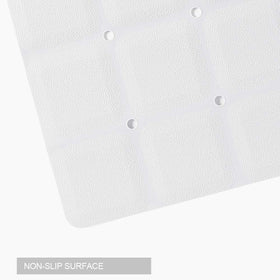 Webos foldable bath mat saves space in small bathrooms