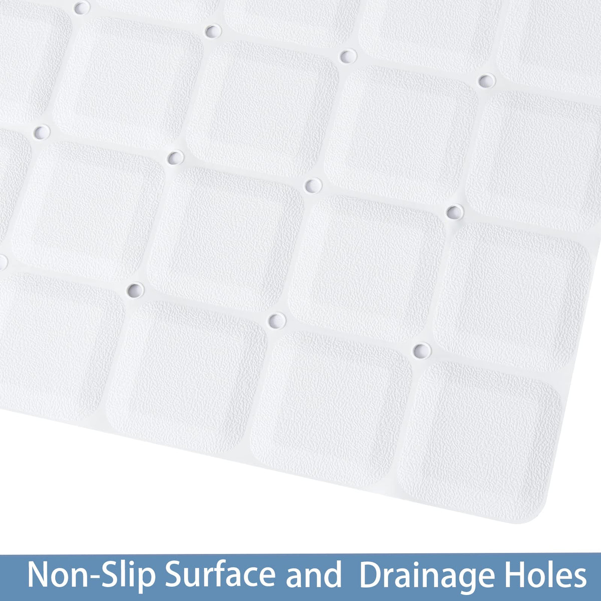 Webos anti-slip honeycomb texture provides stable footing on wet surfaces