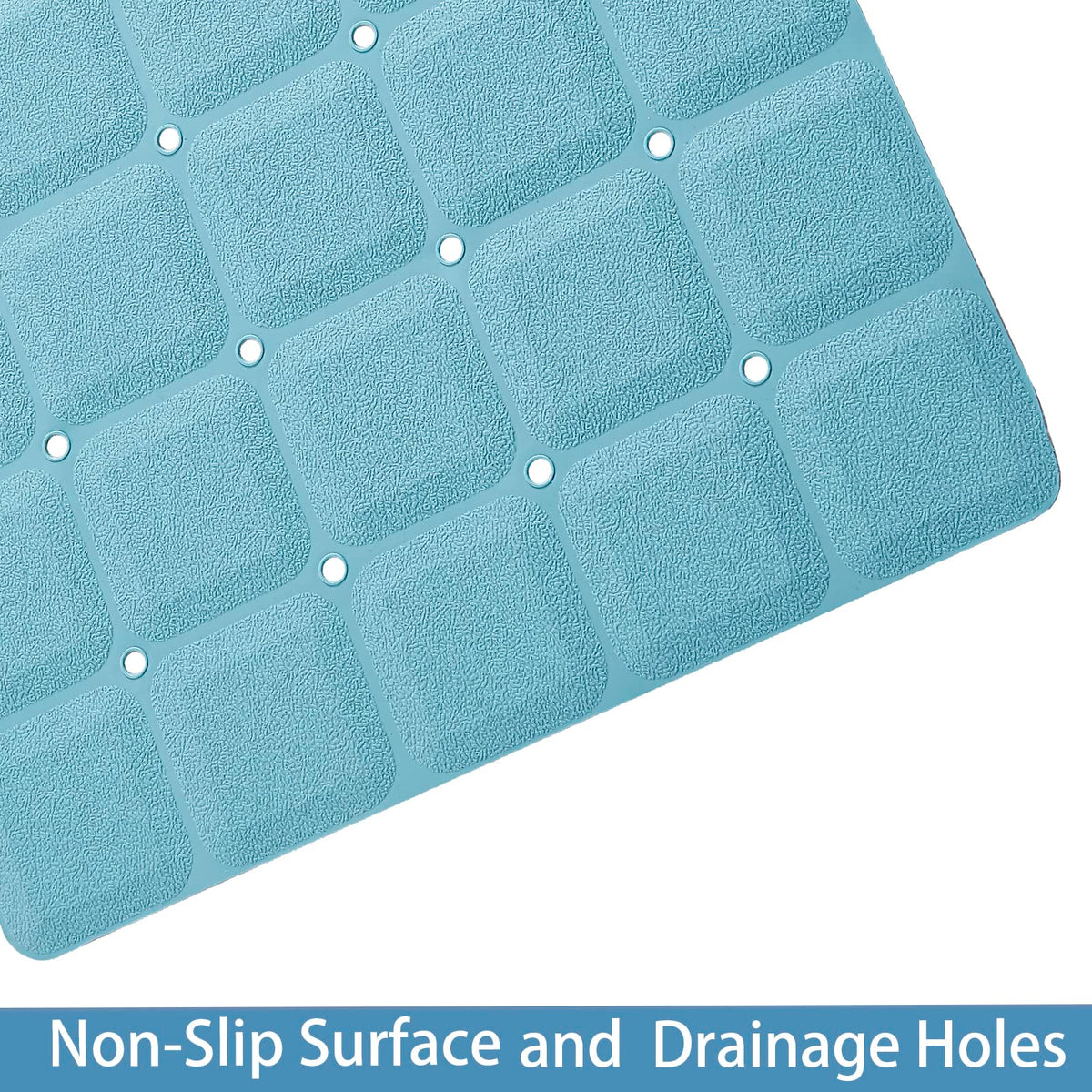 Webos silicone mat with honeycomb texture provides grip and drainage