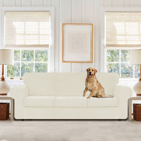 WEERRW 3-cushion set with non-slip bottom protects against slipping.