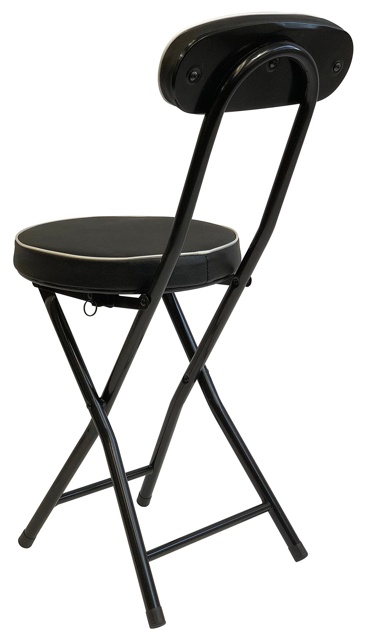 Wee's Beyond Cushioned Folding Stool on a small stage setup