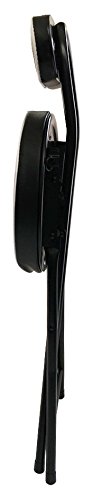 Wee's Beyond Cushioned Folding Stool opened with comfortable padded seat