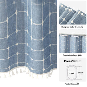 WEGOMA curtain metal grommets ensure easy, rust-free installation.