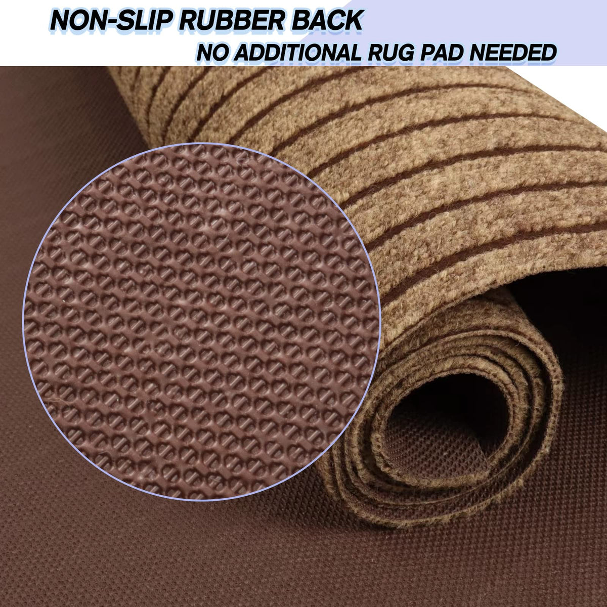 Weidear easy-clean laundry rug supports quick cleanup after chores.