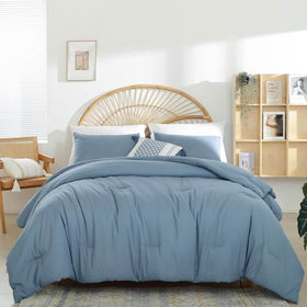 Weigelia twin comforter packaging in vacuum bag shows easy storage and fluffiness.