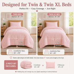 Weigelia lightweight warmth, great for year round layering on twin beds.