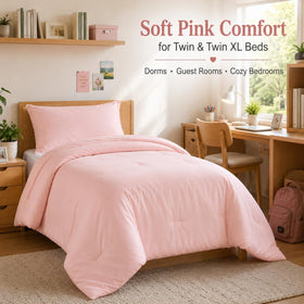Weigelia pillowcase 20x26, matching pink tone, essential extra for comfy sleep.